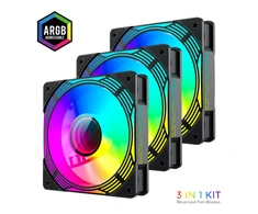 Gamemax Case Fan | KF300R BK | Juodas