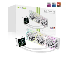 Gamemax CPU Liquid Cooler | HAILSTORM 360 LCD WH | Baltas