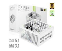 Gamemax PSU | GX PRO 1250G WH | 1250 W | Gold | Baltas | Full Modular