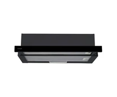 Gartraukis Candy Saldainių gaubtas | CBT60RBG | Teleskopinis | C energijos vartojimo efektyvumo klasė | Plotis 60 cm | 402 m³/h | Mechaninis | LED | Juodas