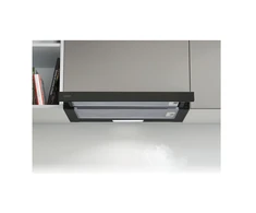 Gartraukis Candy Saldainių gaubtas | CBT60RBG | Teleskopinis | C energijos vartojimo efektyvumo klasė | Plotis 60 cm | 402 m³/h | Mechaninis | LED | Juodas