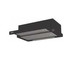 Gartraukis CATA Hood | TFH 6430 GBK | Telescopic | Energy efficiency class A+ | Plotis 59.8 cm | 391.5 m³/h | Electronic | LED | Juodas