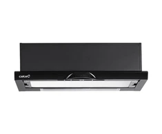CATA | Gartraukis | TF-5260/C | Teleskopinis | Energijos vartojimo efektyvumo klasė E | Plotis 60 cm | 325 m³/h | Mechaninis | Juodas