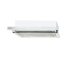 CATA | Gartraukis | TF 2003 600 GWH | Teleskopinis | Energijos vartojimo efektyvumo klasė C | Plotis 60 cm | 390 m³/h | Mechaninis valdymas | LED | Baltas Glass