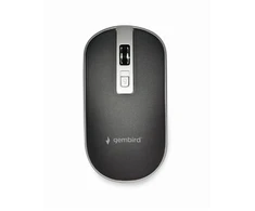 GEMBIRD MUSW-4B-06-BS Optinė belaidė pelė juodas-sidabrinis