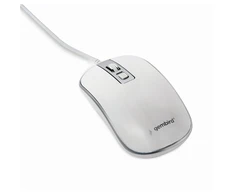GEMBIRD MUS-4B-06-WS Optinė pelė USB baltas/sidabrinis
