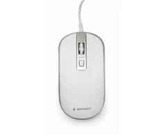 GEMBIRD MUS-4B-06-WS Optinė pelė USB baltas/sidabrinis