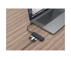 Gembird | 4 prievadų USB 3.1 (Gen 1) Type-C Hub | UHB-CM-U3P4P-01