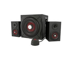 Kompiuterio kolonėlės GENESIS Helium 610BT Computer Speakers, Wired, Bluetooth, Juodas | Genesis | Helium 610BT | Bluetooth | Raudona/Juodas