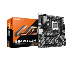 Pagrindinė plokštė GIGABYTE B840M D2H AM5 1xHDMI