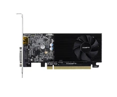 Vaizdo plokštė Gigabyte Gigabaitas | GV-N1030D4-2GL 1.0 | NVIDIA | 2 GB | GeForce GT 1030 | DDR4 | DVI-D jungtys kiekis 1 | HDMI jungtys kiekis 1 | PCI Express 3.0 | Atminties taktinis dažnis 2100 MHz | Procesoriaus dažnis 1417 MHz