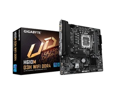 Pagrindinė plokštė „Gigabyte H610M D3H WIFI DDR4“ | Procesoriaus šeima „Intel“ | Procesoriaus lizdas LGA1700 | Palaikomos standžiojo disko sąsajos SATA, M.2 | SATA jungčių skaičius: 4