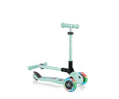 GLOBBER paspirtukas Junior Foldable Fantasy Lights, mėtinis, 433-206
