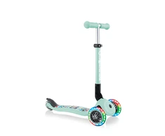 GLOBBER paspirtukas Junior Foldable Fantasy Lights, mėtinis, 433-206