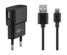 Goobay | 45298 USB-C įkroviklio rinkinys (5 W), laidas 1 m