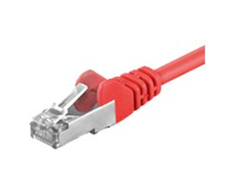 Goobay | CAT 5e patchable, F/UTP, raudona | Raudona