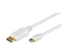 Goobay 52859 Mini DisplayPort adapterio laidas 1.2, auksiniu padengtas, 2m | Goobay | DP į mini-DP