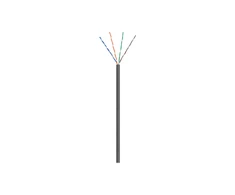 Goobay lauko tinklo kabelis | CAT 5e U/UTP | AWG 26/7 | Kabelio ilgis: 100 m | Juodas