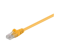 „Goobay 68376 CAT 5e“ jungiamasis kabelis, U/UTP, geltonas, 5 m