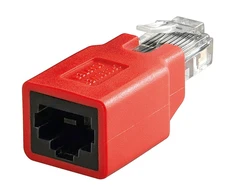 Goobay 68912 5e RJ45 kryžminis modulinis adapteris, CAT 5e