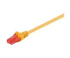 Goobay CAT 6, U/UTP | Komutacinis kabelis | Geltona