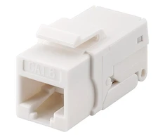 Goobay Gogobay 95742 Keystone modulis RJ45 CAT 6, UTP, 250 MHz, baltas