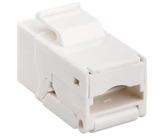Goobay Gogobay 95742 Keystone modulis RJ45 CAT 6, UTP, 250 MHz, baltas