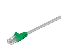Goobay CAT 5e Crossover-patch cable, U/UTP 68864 2 m, Pilkas, žalias