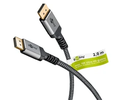„Goobay“ | „DisplayPort“ kabelis 2.0/2.1, 80 Gbit/s | 75685 | „DisplayPort“ į „DisplayPort“