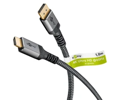 Goobay | DisplayPort to HDMI Cable | 65268 | DisplayPort to HDMI