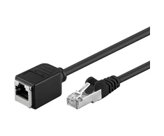 Goobay Extension cable 91886 1 m, Juodas