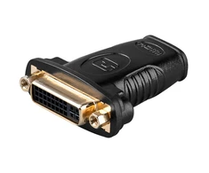 Goobay | HDMI/DVI-I adapteris, auksininis | 68690 | Juodas | HDMI lizdas (A tipas) | DVI-I moteriškas dvigubas ryšys (24 + 5 kontaktai)