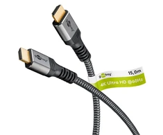 „Goobay“ didelės spartos HDMI kabelis su eternetu | 64998 | 15 m