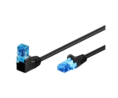 Goobay | Komutacinis kabelis | 51530 | RJ-45 | RJ-45 90°