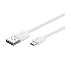 Goobay | Mikro USB įkrovimo ir sinchronizavimo kabelis | 43837 | USB-A 2.0 į Micro-USB USB 2.0 kištukas (A tipas) | USB 2.0 mikro kištukas (B tipas)