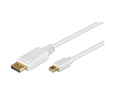 LogiLink „Goobay“ | „Mini DisplayPort“ adapterio kabelis 1.2 | 52858 | „Mini DisplayPort“ kištukas | „DisplayPort“ kištukas | 1 m | Paauksuotos jungtys