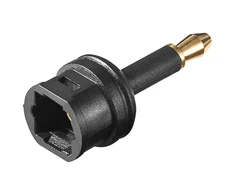 Goobay | Toslink skaitmeninis/garso adapteris; TOSLINK į Mini TOSLINK | 11922 m