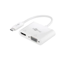 Goobay Apvalus | USB-C kelių prievadų adapteris HDMI+VGA | 52430