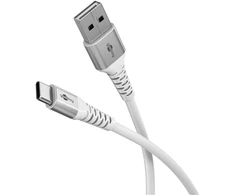 Goobay | USB-C to USB-A Supersoft Textile Cable with Metal Plugs | 74530
