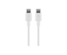 Goobay USB-C,Įkrovimo ir sinchronizavimo kabelis, 2 m, baltas | Goobay