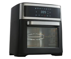 Mikrobangų krosnelė Adler | Airfryer Oven | AD 6309 | Power 1700 W | Capacity 13 L | Nerūdijantis plienas/Juodas