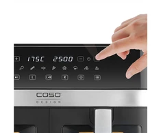 Gruzdintuvė Caso Air Fryer | DuoChef | Power 2200 W | Capacity 14 L | Juodas