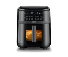 Karšto oro gruzdintuvė CASO AirFry &amp; Steam 700, juodos spalvos