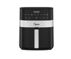 Gruzdintuvė Midea Air fryer | MF-CN65E | Galia 1700 W | Talpa 6.5 L | Juodos spalvos
