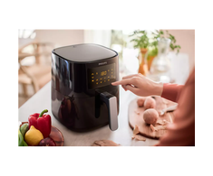 Gruzdintuvė Philips Air Fryer HD9252/70, Juodos/Sidabrinės spalvos