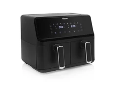 Tristar dviejų krepšelių oro gruzdintuvė | FR-9026 | Galia 2700 W | Talpa 8 l | Juodas