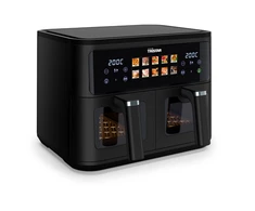Gruzdintuvė Tristar Double Basket Airfryer | FR-9075 | Power 2500 W | Capacity 9 L | Hot air technology | Juodas