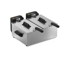 Gruzdintuvė Tristar Double deep fryer | FR-9342 | Power 3600 W | Capacity 6 L | Sidabrinis