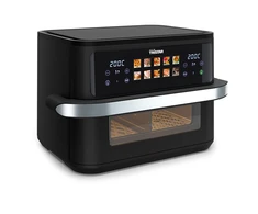 Gruzdintuvė Tristar Dualzone Flex Airfryer | FR-9078 | Power 2800 W | Capacity 10 L | Hot air technology | Juodas