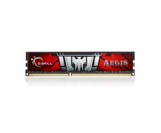 RAM G.Skill | Aegis | 4 GB | DDR3 | 1600 MHz | Kompiuteriai/serveriai | Registracijos Nr. | ECC Nr.